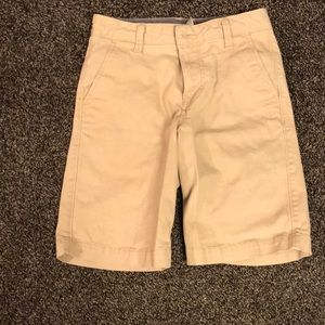 Boys size 12 Calvin Klein shorts in khaki
